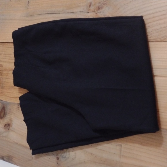Talbots Vintage Black 100% Wool High Waist Slim Ankle Lined Trousers Size 10 - Picture 12 of 12